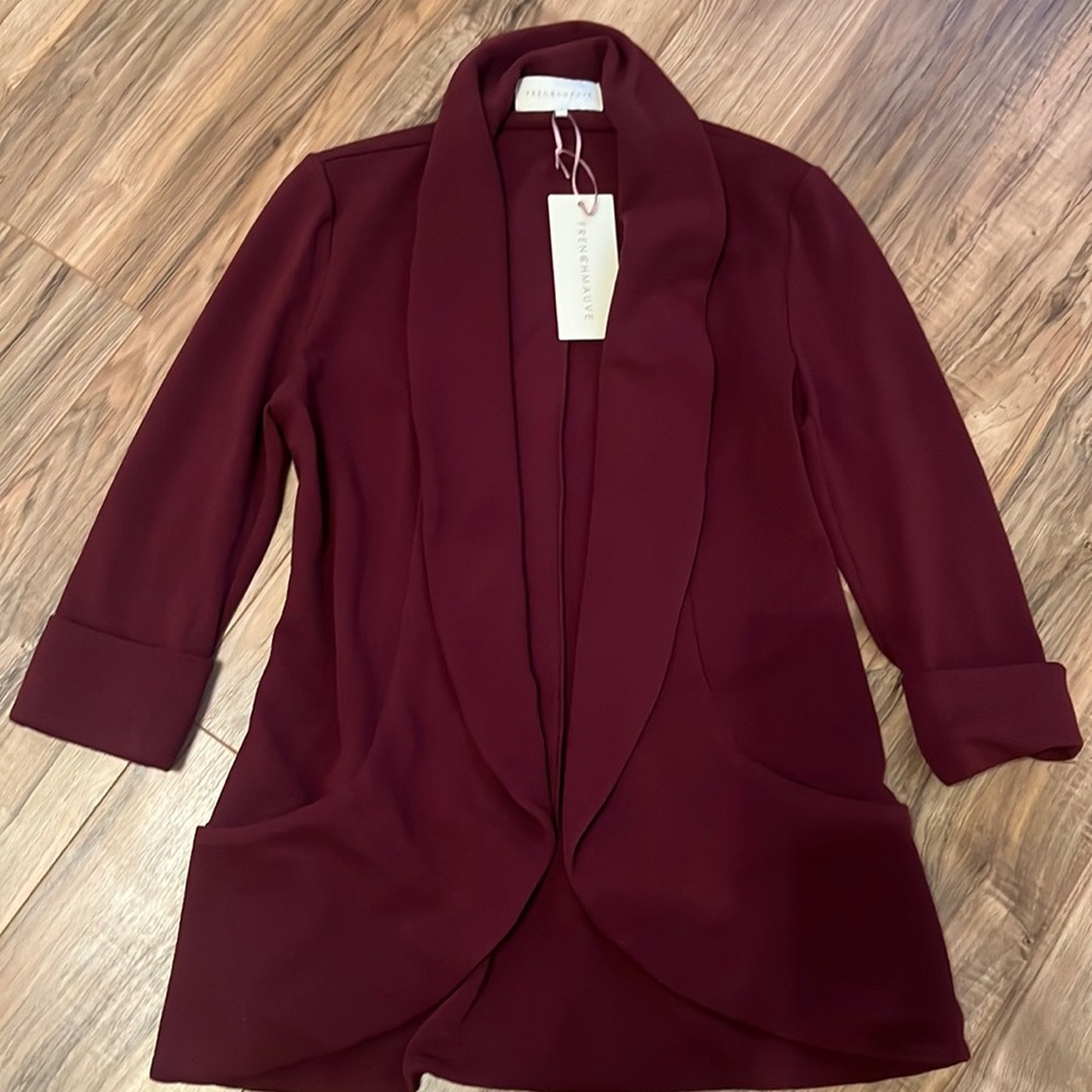 FRENCHMAUVE knit blazer - never worn, with tags